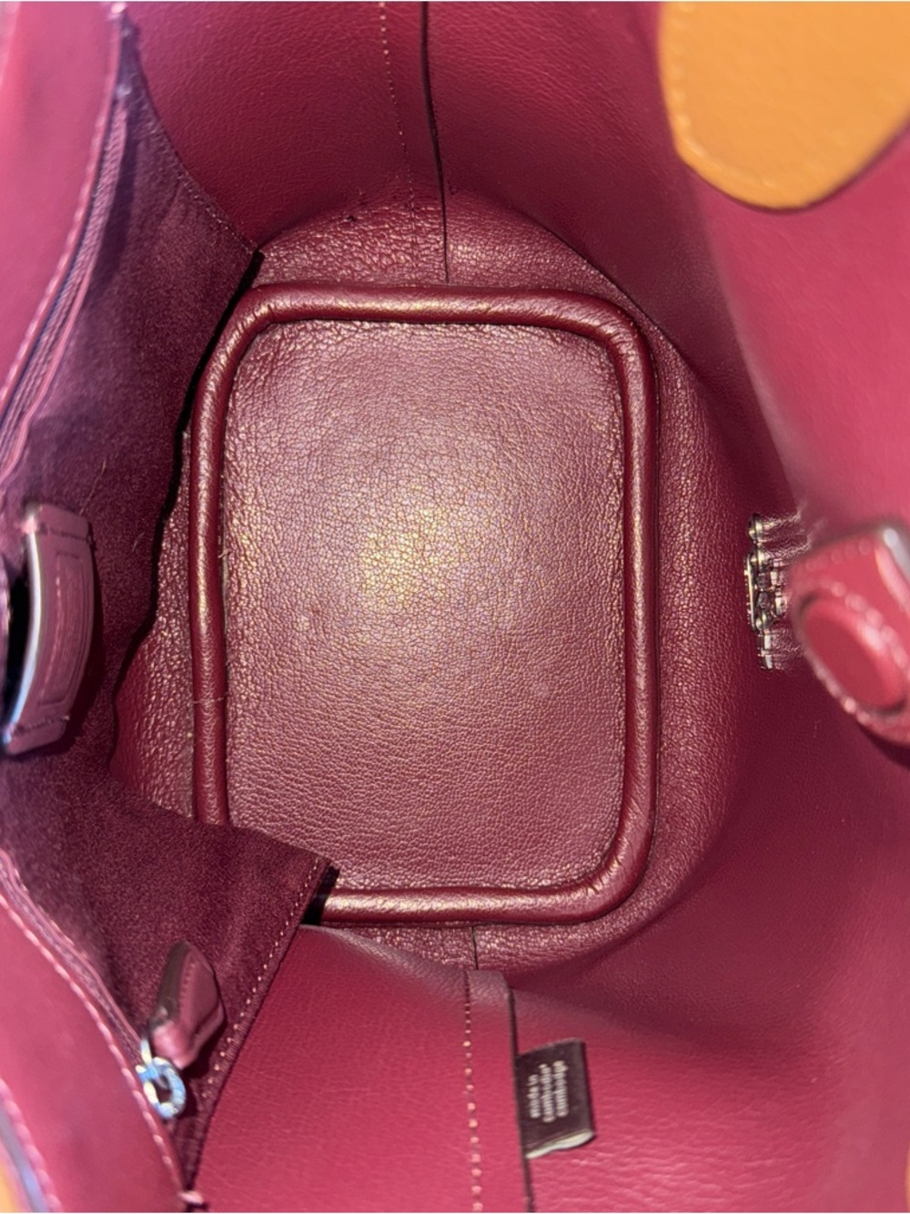 Coach Hanna Bucket Bag Saddle Brown - Picture 13 of 14